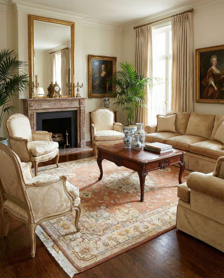 4' 11 x 6' 11 Tabriz Rug