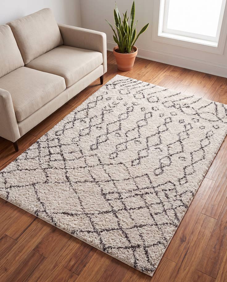 Detail image of 5' 3 x 7' Marrakesh Shag Rug