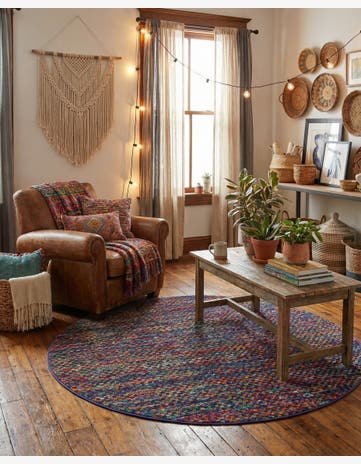 5' 3 x 5' 3 Calypso Round Rug