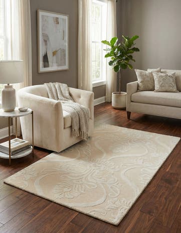 2' 9 x 4' 10 Hand Knotted Darya Wool Rug