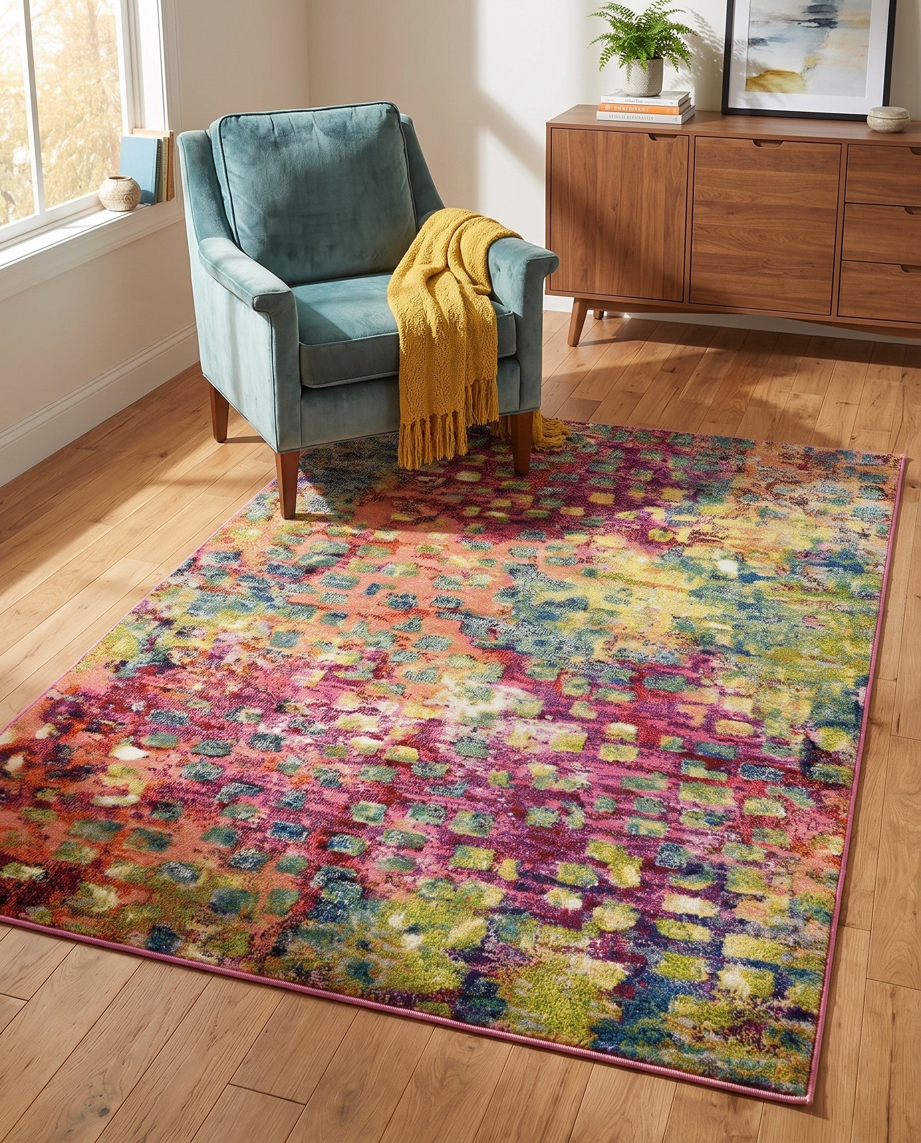 4' x 6' Washable Barcelona Rug