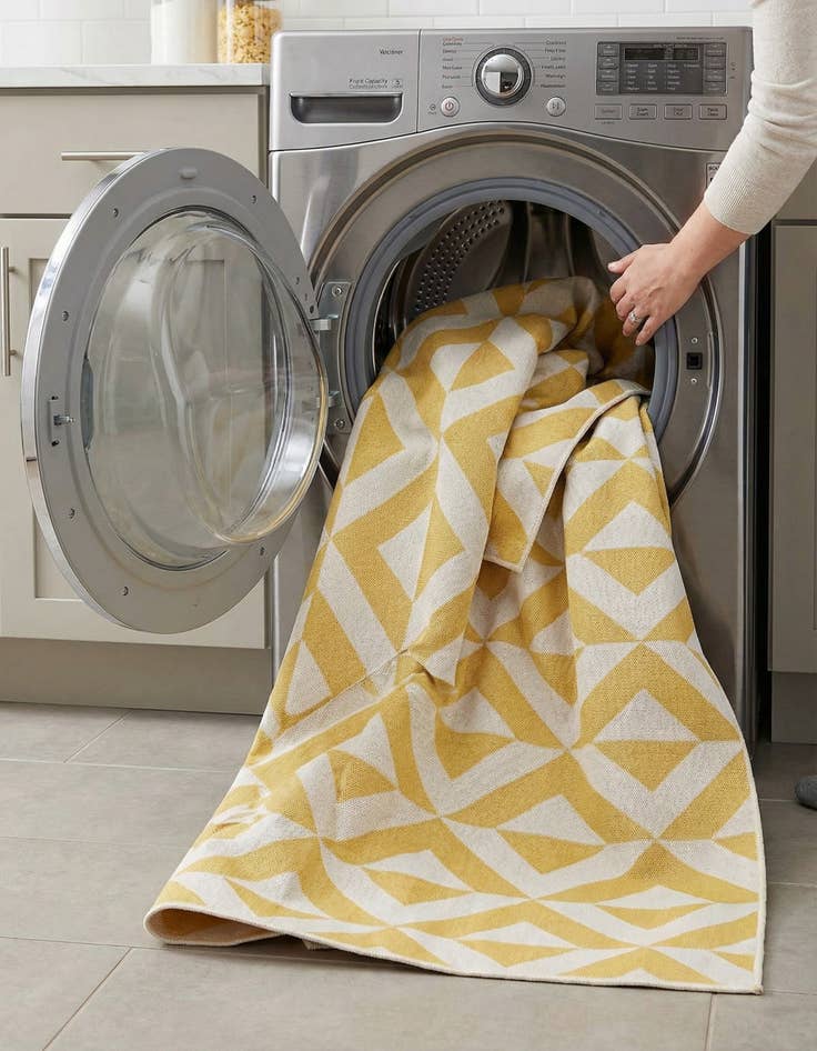 Detail image of 7' 10 x 10'  Washable Jill Zarin Napa Indoor / Outdoor Rug