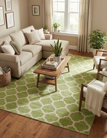 10' x 13' Lattice Rug