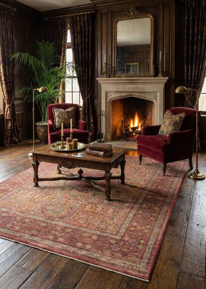 5' 5 x 7' 11 Mamluk Rug