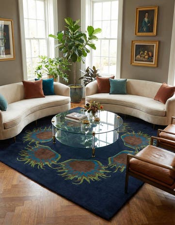 7' 6 x 7' 7 Luna Square Rug