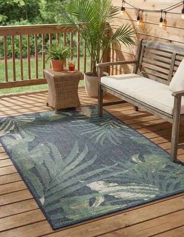 4' x 6' Easy-Clean Baja Indoor / Outdoor Rug
