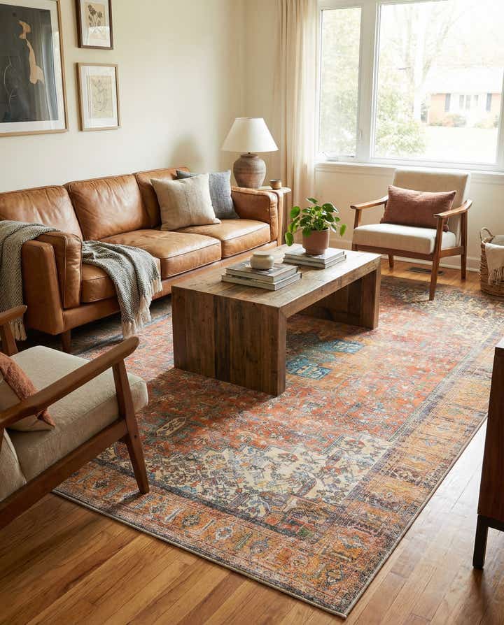 7' 6 x 10' 6 Washable Timeless Rug