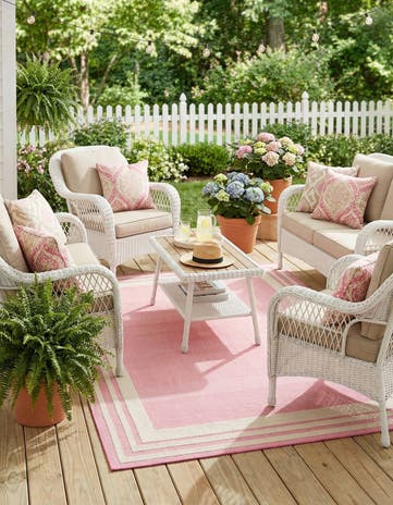 6' x 9' Easy-Clean Aruba Indoor / Outdoor Rug