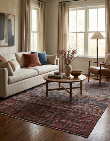 7' 8 x 10' Hand Knotted Darya Wool Rug