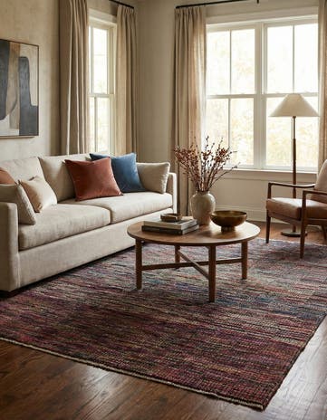 7' 8 x 10' Hand Knotted Darya Wool Rug