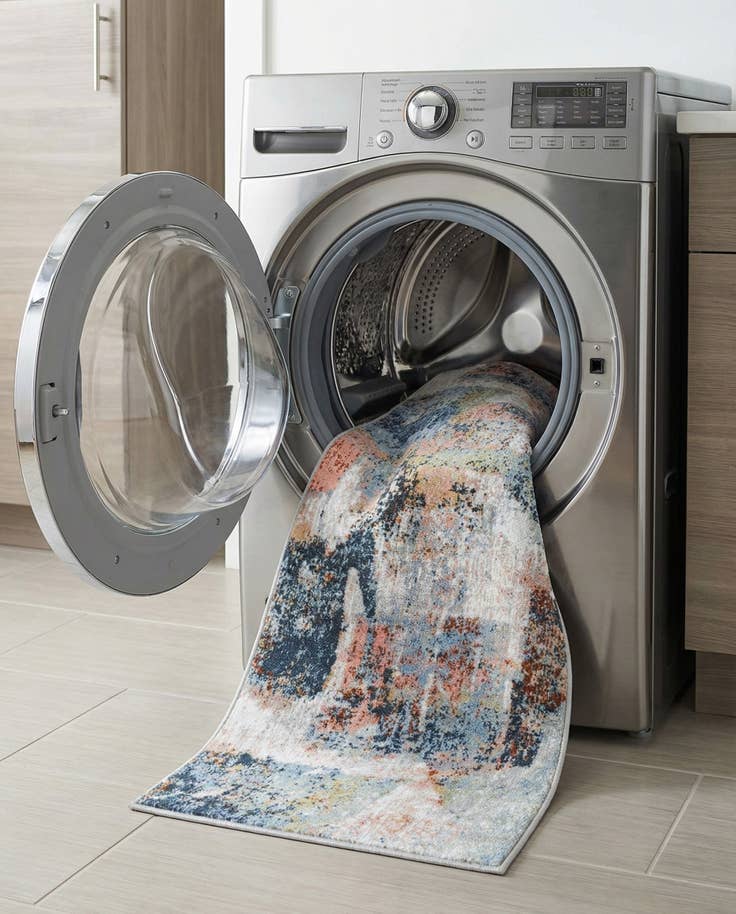 Detail image of 2' x 6' Kamala Washable Runner Rug