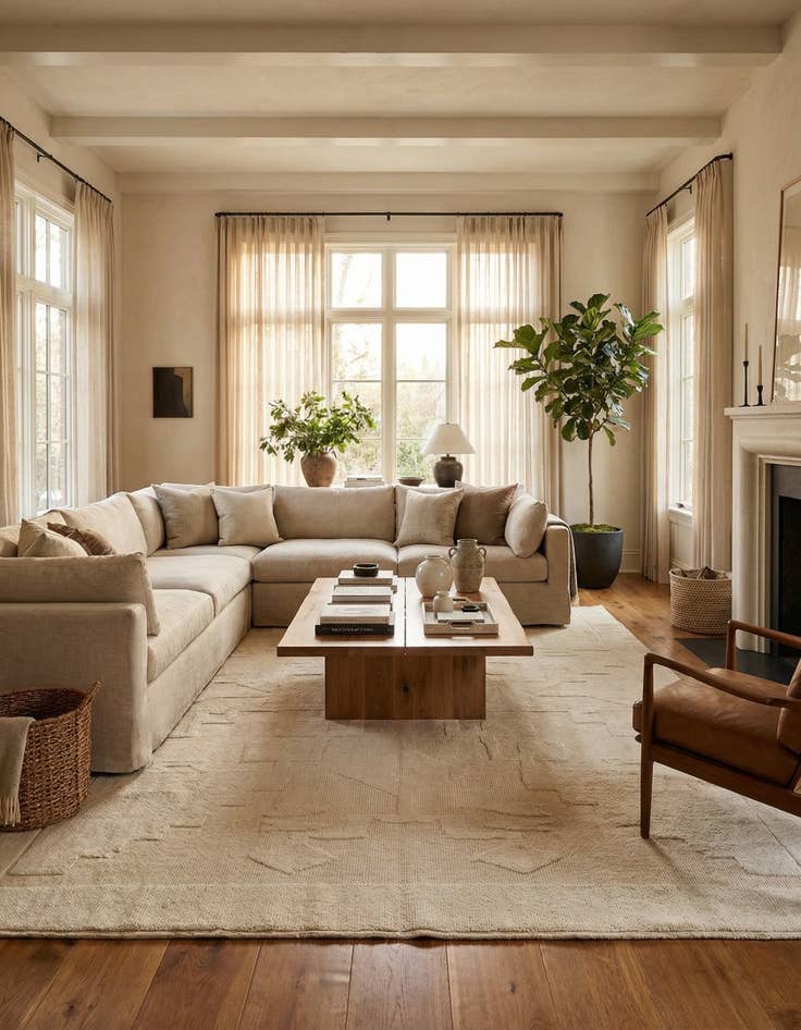 Detail image of 7' 10 x 10' 3  Hand Knotted Moroccan Wool Rug