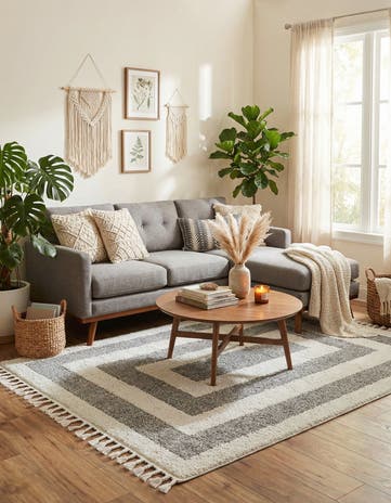 5' 3 x 8' Boho Rug