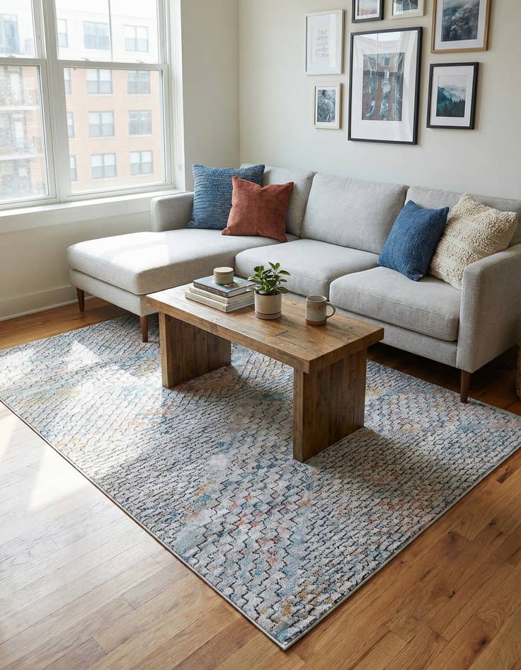 Detail image of 4' x 6' Leipzig Rug