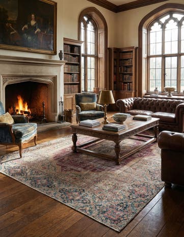 8' 10 x 13' 6 Hand Knotted Ultra Vintage Persian Wool Rug