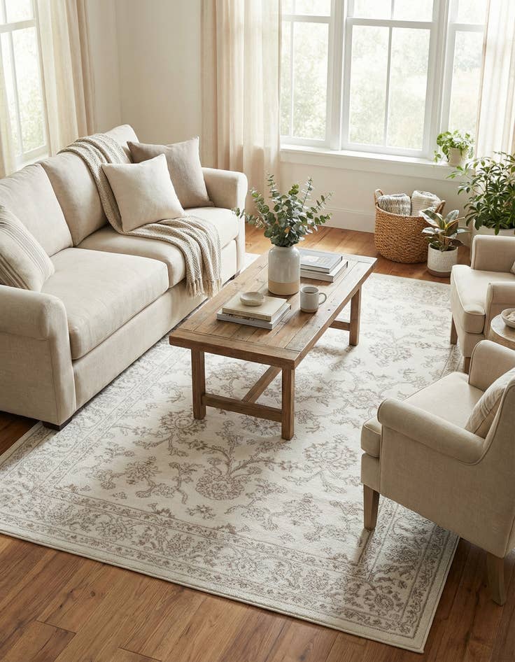 Detail image of 5' 3 x 8' Charlotte Rug