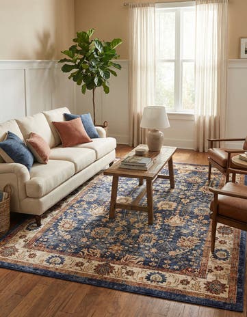 Light Blue Arcadia Rug