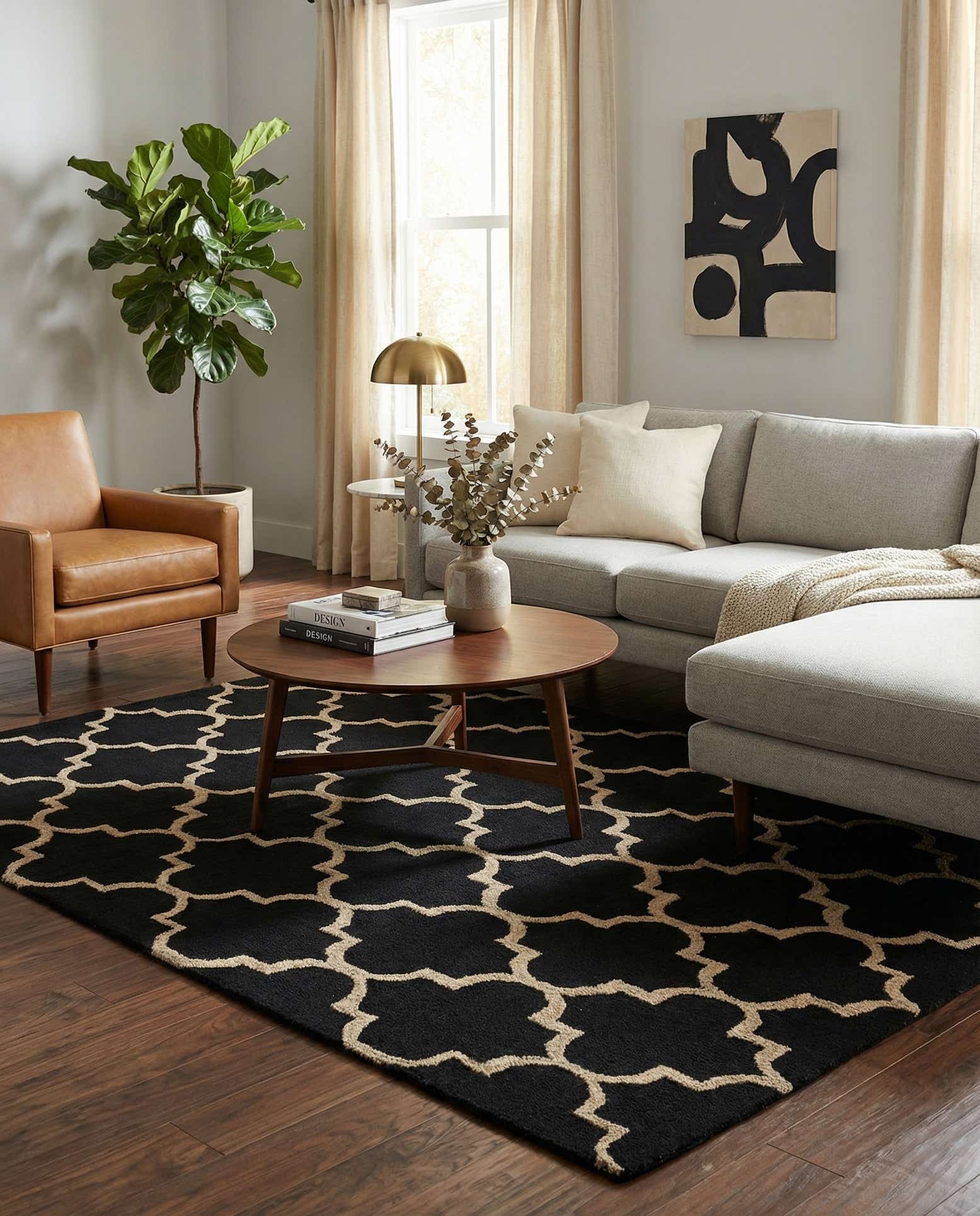 5' x 8' 1 Luna Wool Rug