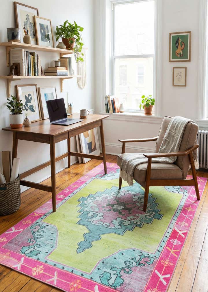 5' x 8' Washable Timeless Rug