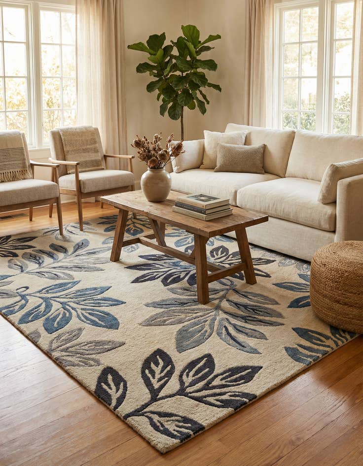 Detail image of 5' x 8' Luna Rug