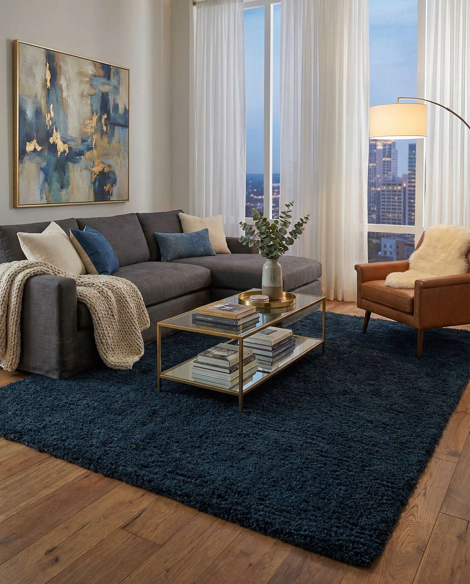 10' x 13' Infinity Shag Rug