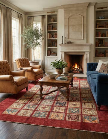 6' 8 x 9' 10 Hand Knotted Ariana Ziegler Rug