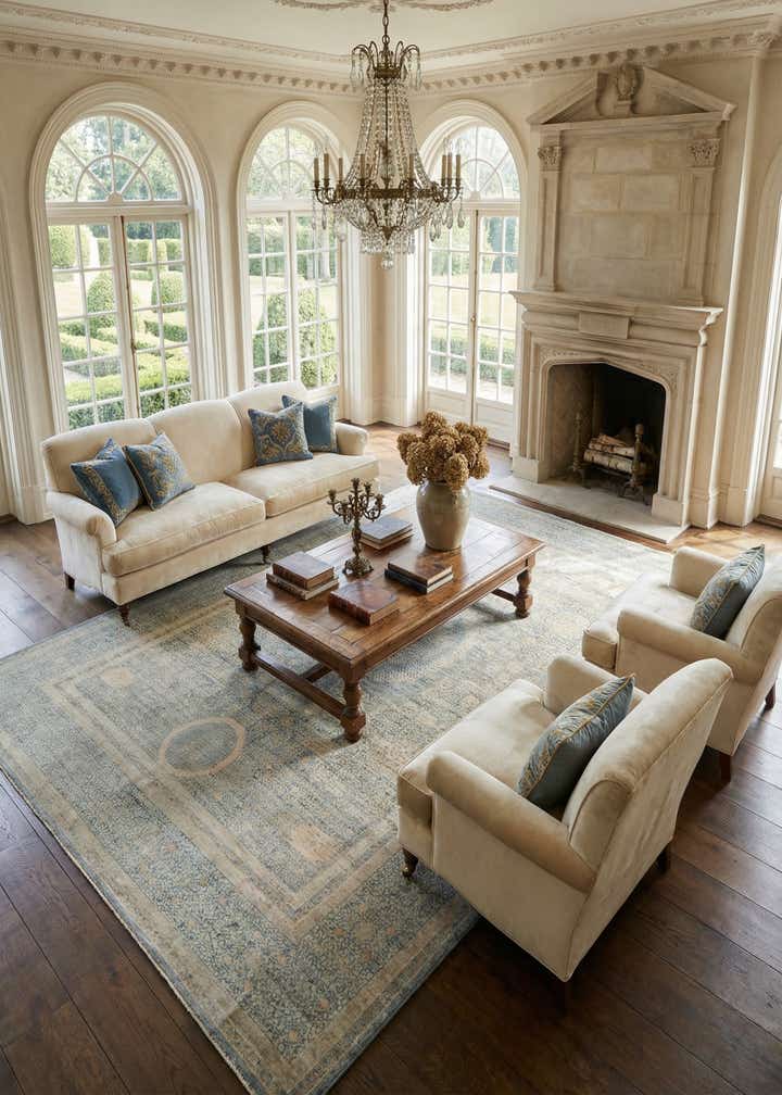 8' 10 x 13' 4 Hand Knotted Amina Rug