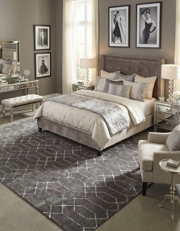 9' x 12' Marilyn Monroe™ Glam Trellis Rug