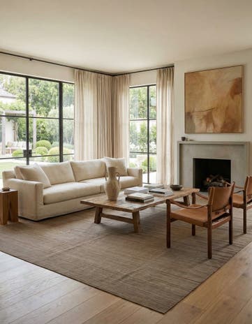 16' 3 x 20' 6 Hand Woven Kilim Modern Wool Rug