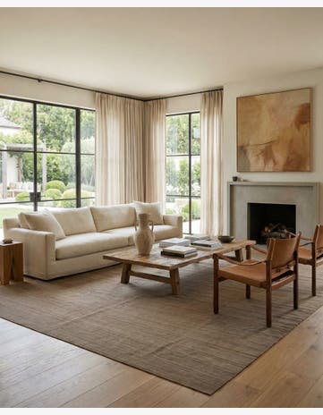 16' 3 x 20' 6 Hand Woven Kilim Modern Wool Rug