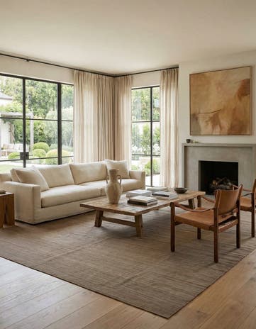 16' 3 x 20' 6 Hand Woven Kilim Modern Wool Rug