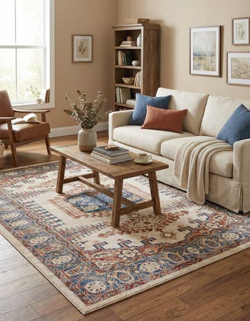 Cream Eden Rug