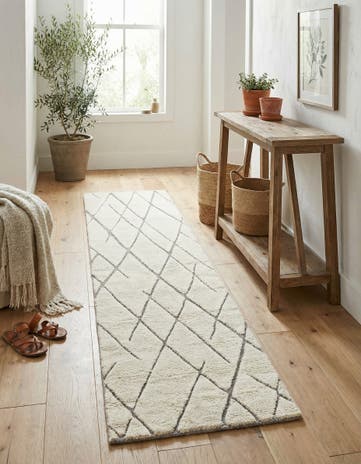 2' x 8' Atlas Moroccan Wool Runner Rug