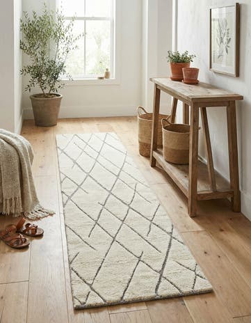 2' x 8' Atlas Moroccan Wool Runner Rug