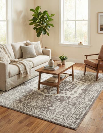 Gray Oxford Rug