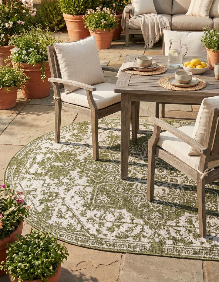 5' 3 x 8' Easy-Clean Jill Zarin Dubai Indoor...