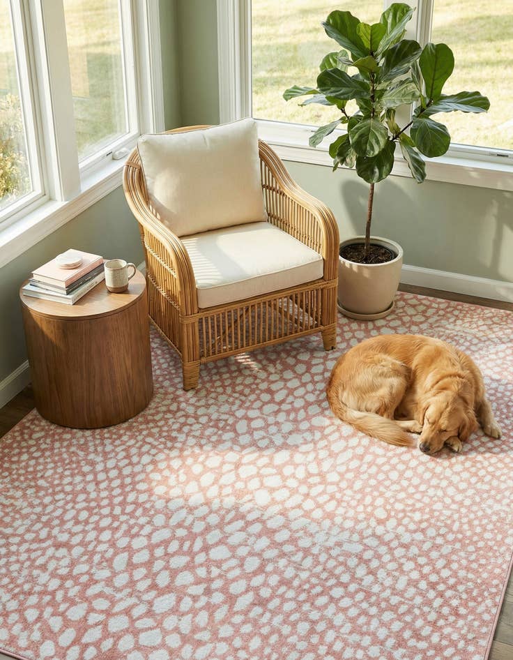 Detail image of 6' x 9' Kamala Washable Rug