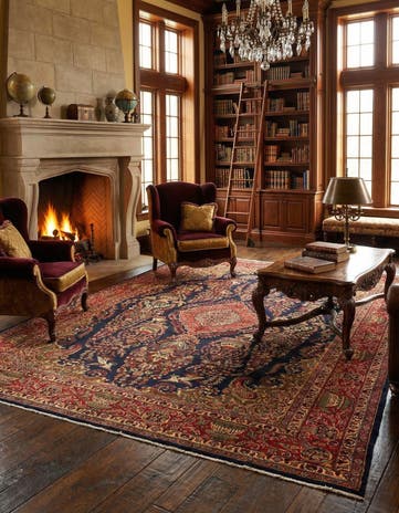 9' 7 x 12' 6 Kashmar Wool Rug