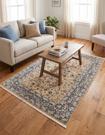 4' x 6' Nain Design Rug