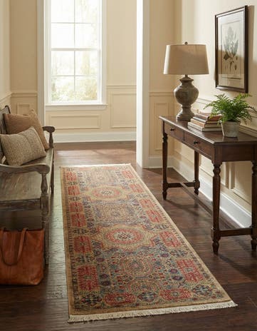 Beige Amina Runner Rug