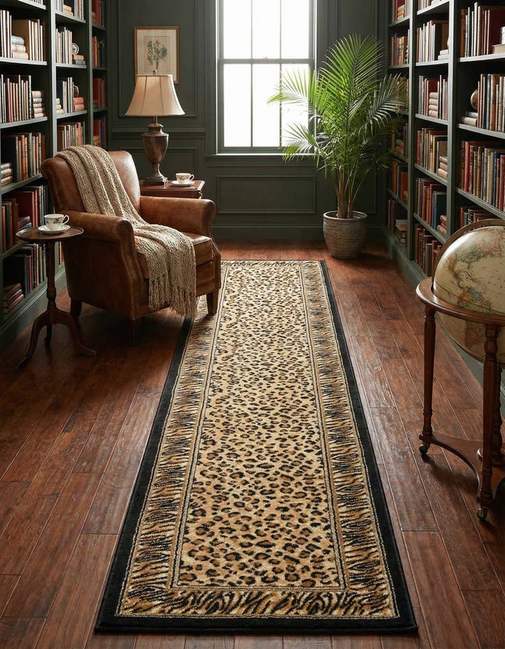 Detail image of 2' 7 x 12' Safari Runner Rug