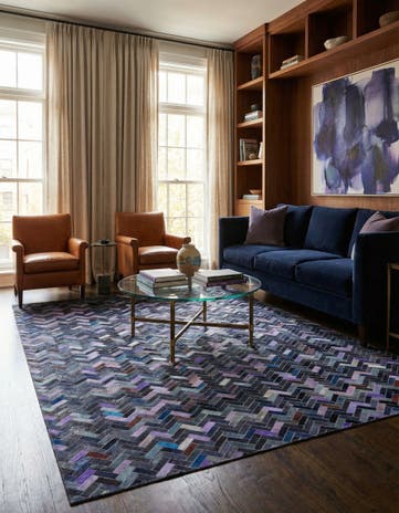 5' x 8' Cowhide Rug
