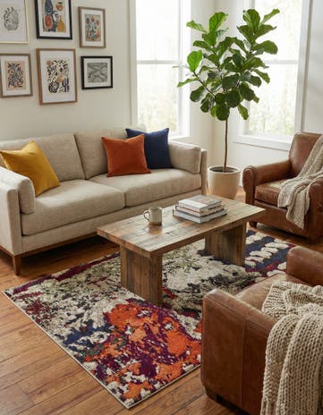 4' x 6' Washable Haerfest Rug