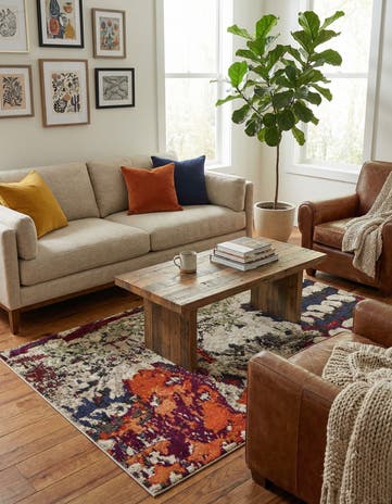 4' x 6' Washable Haerfest Rug