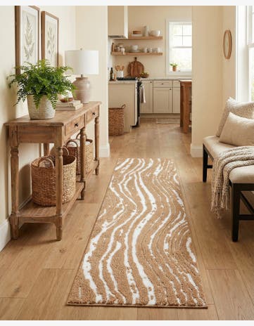 2' x 6' Sepia Runner Rug
