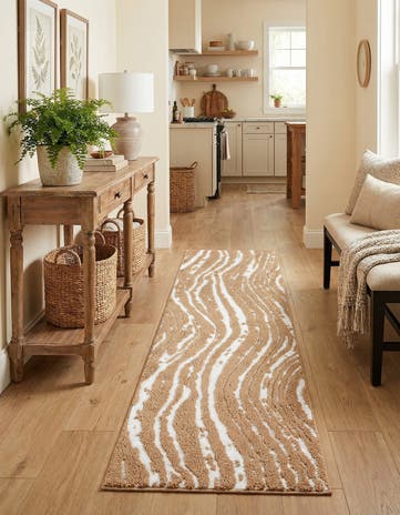 2' x 6' Sepia Runner Rug