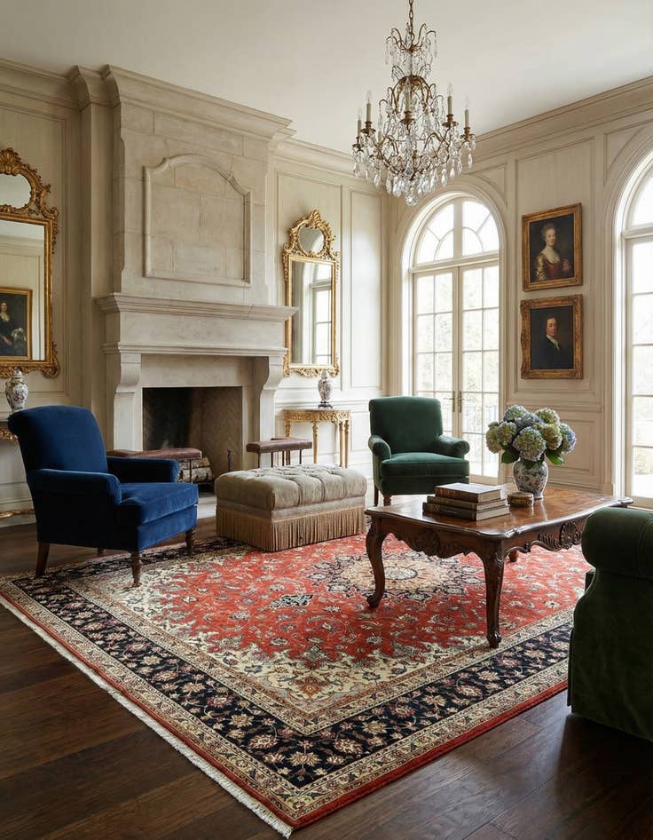 Detail image of  8' 2 x 11' 7 Tabriz Rug