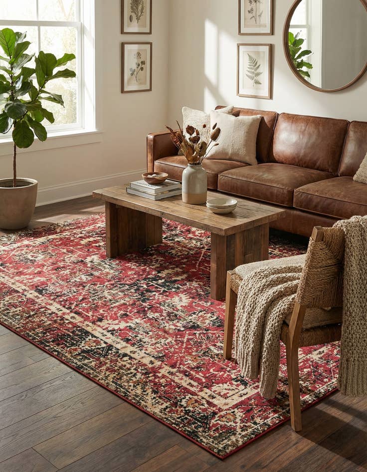 Detail image of 7' 10 x 10' Saturn Rug