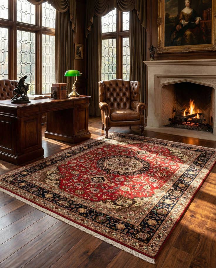 Detail image of 5' 2 x 6' 4 Tabriz Rug