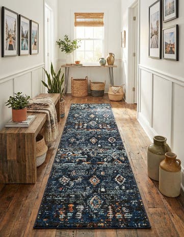 2' 7 x 10' Morocco Runner Rug